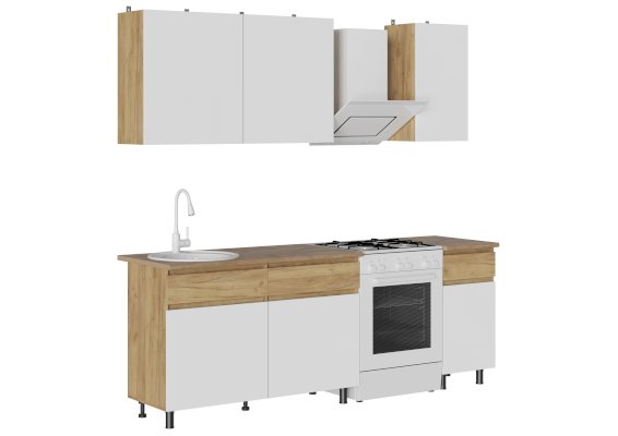 Кухонный гарнитур Квик-Степ 1,6 (Стиль)